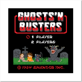 Ghosts 'N Busters Posters and Art